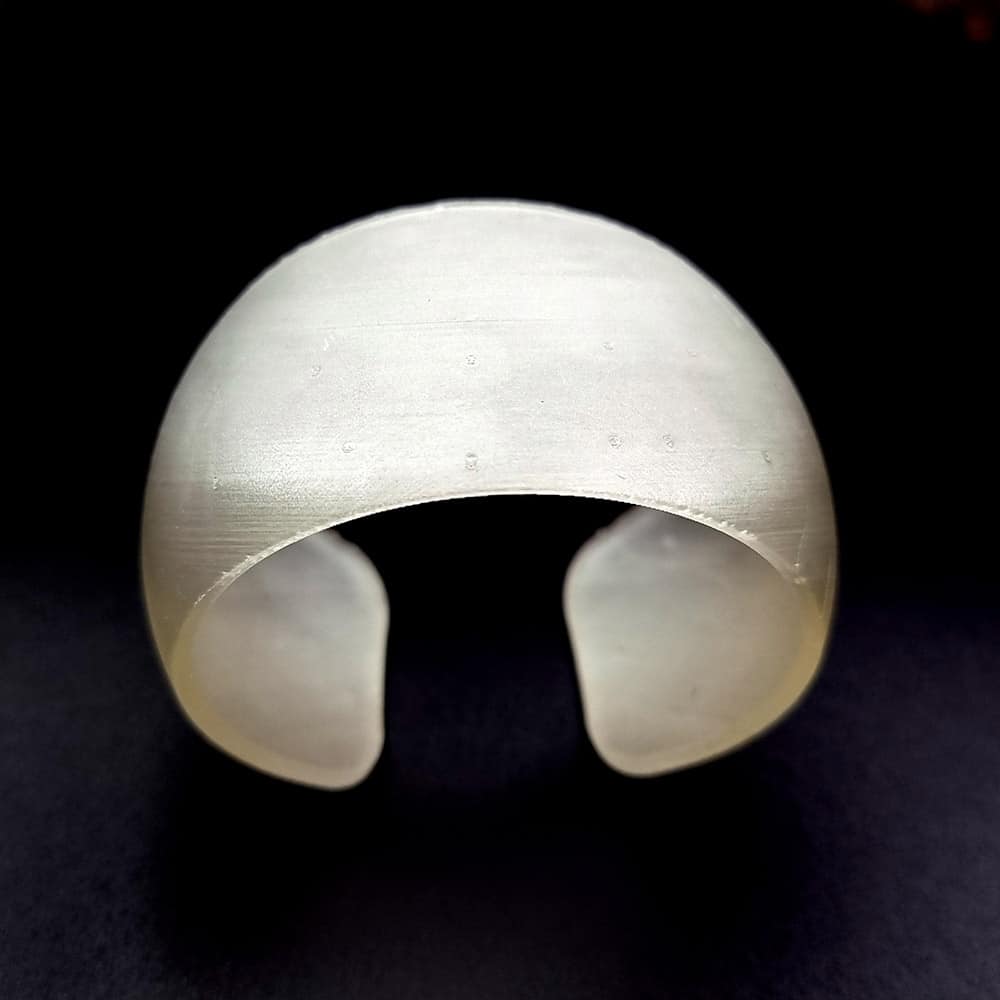 Convex bracelet baking blank - width 40mm (147363)
