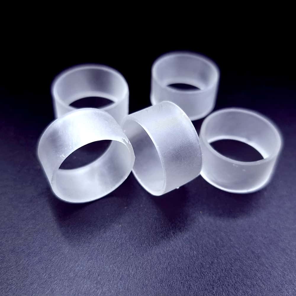 5x Baking blanks for the Rings (extra-wide, 10.0mm) (151580)