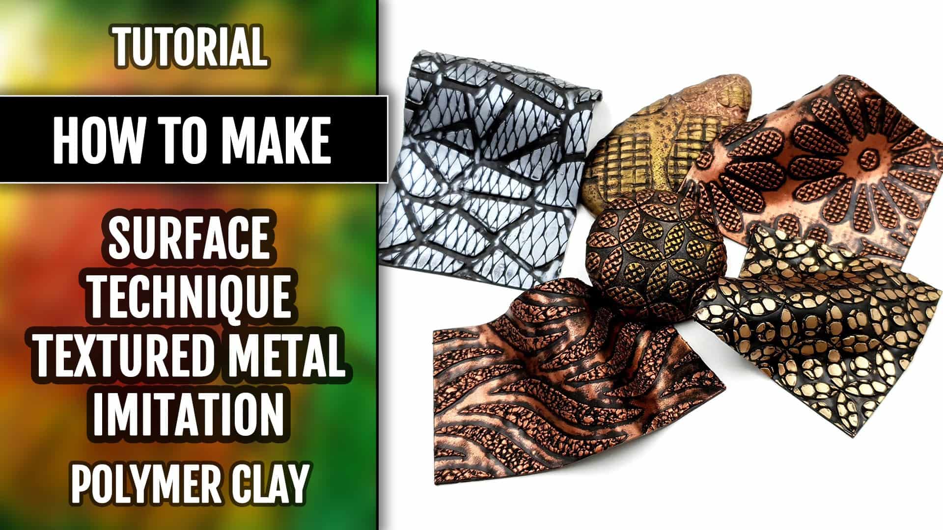 Textured Metal Imitation Surface technique