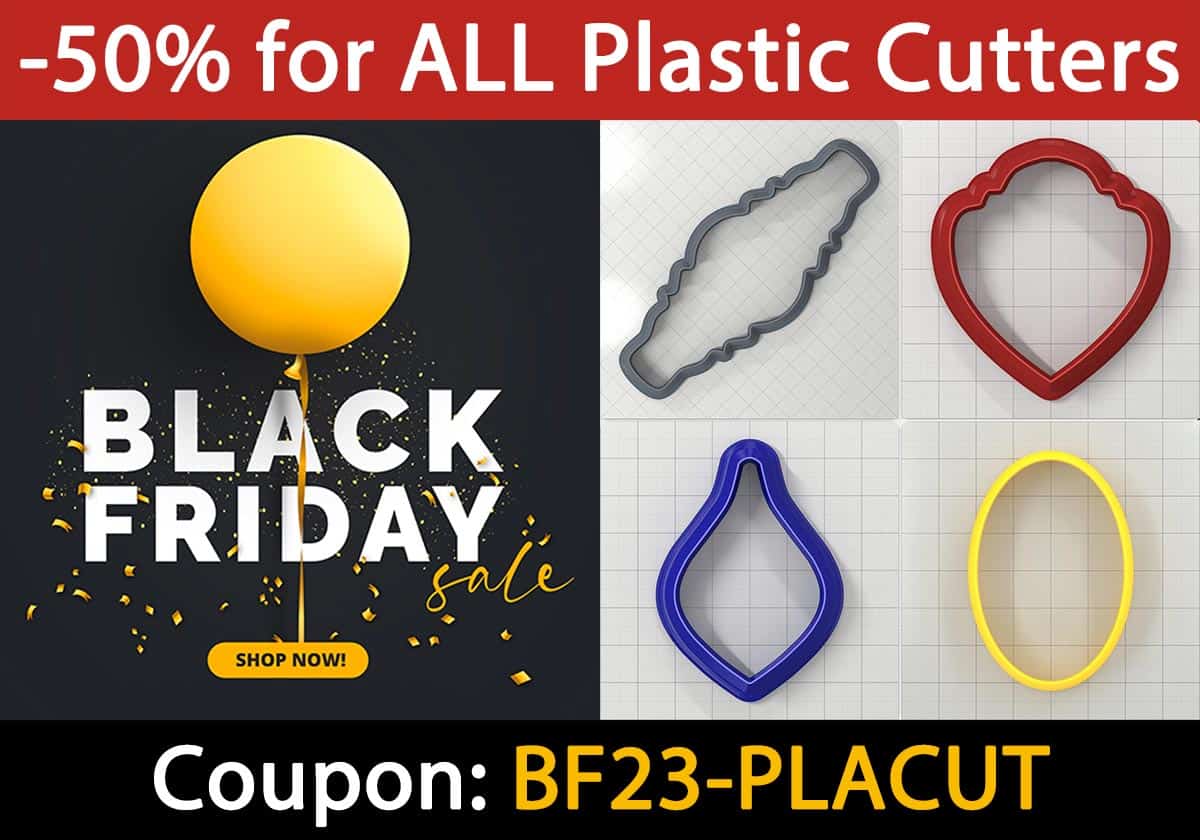 50% off for all plastic cutters
