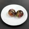 2 pcs Beads from Polymer Clay by Mokume Gane Technique p01