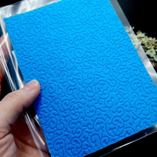 Floral - Silicone Texture, 135x95mm, Small (41152)