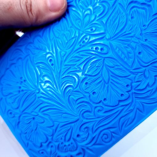 Carved Flowers Silicone Texture (173059)